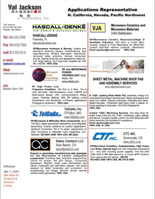 Val Jackson + Associates - Line Card 01/2015 Val Jackson + Associates - Line Card 01/2015